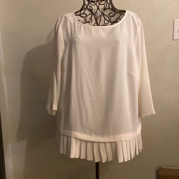 J. Jill ivory blouse - Picture 2 of 8
